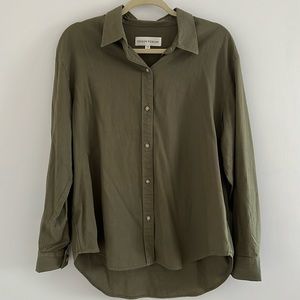Denim Forum (Aritzia) button up shirt - size M